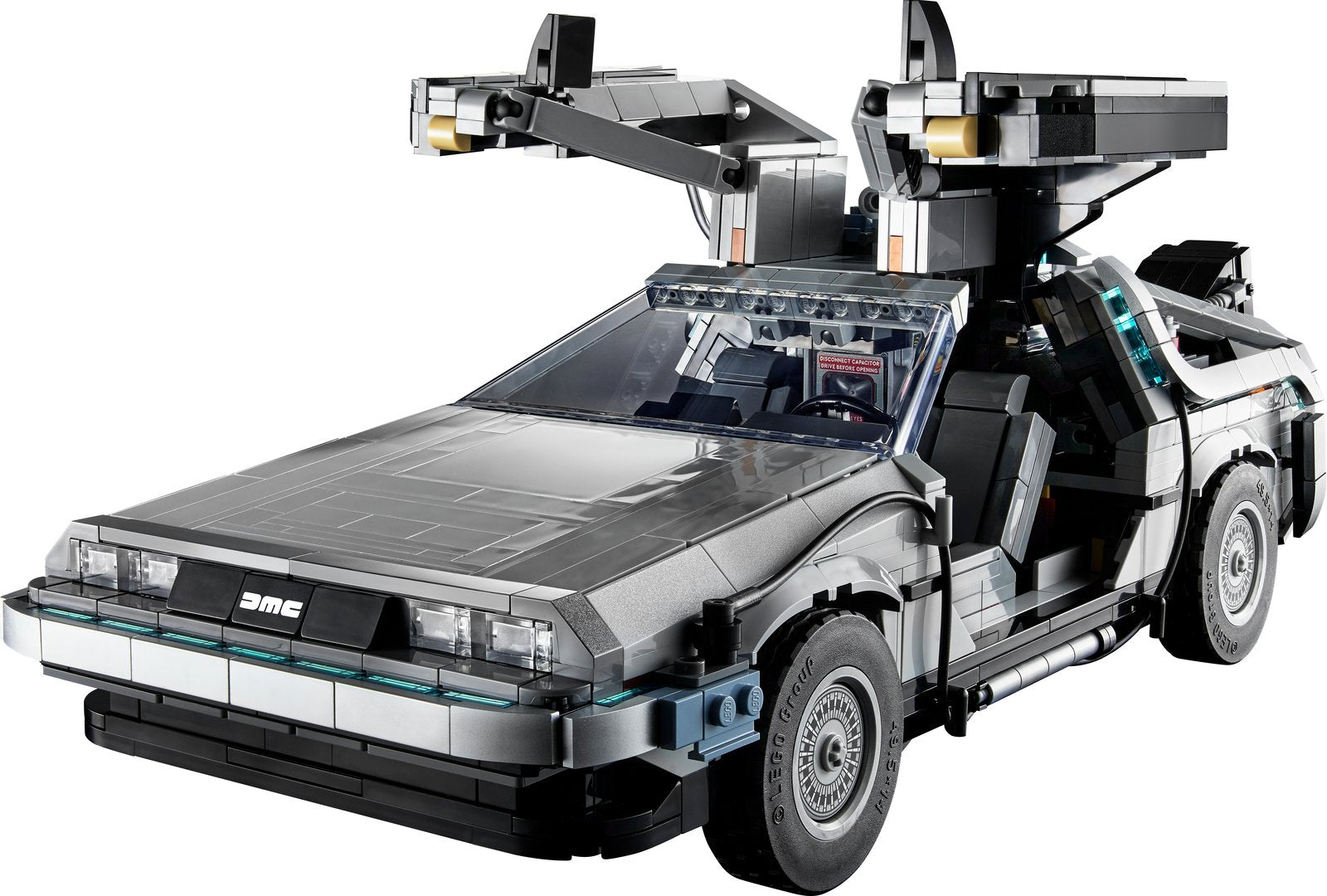 LEGO Back to the Future Time Machine — Official LEGO gallery 3 of 4 — LEGO set 10300