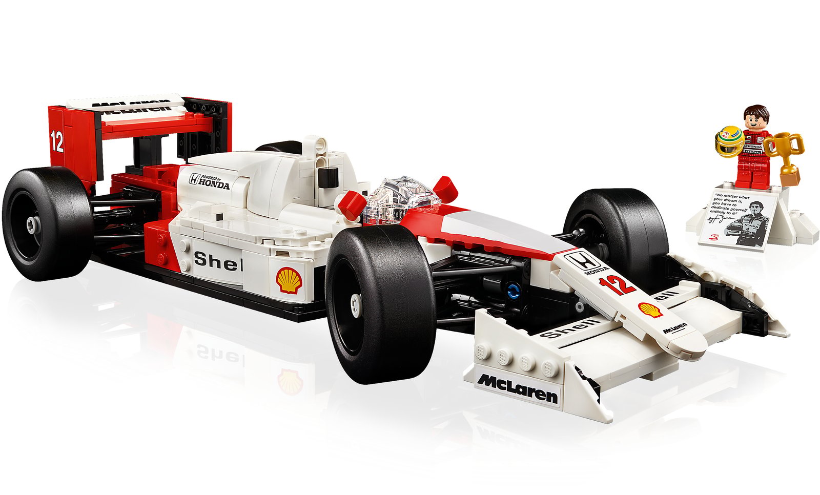 LEGO McLaren MP4/4 & Ayrton Senna — Official LEGO gallery 4 of 4 — LEGO set 10330