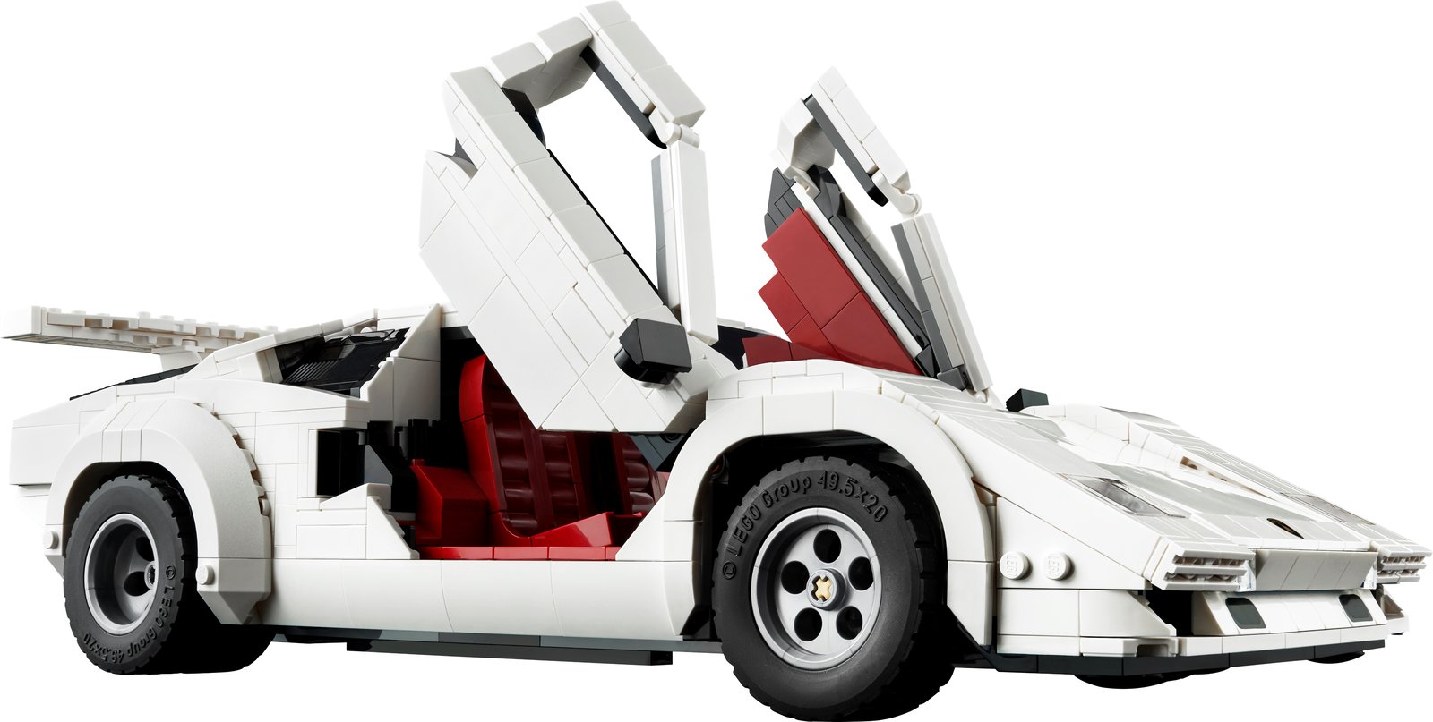 LEGO Lamborghini Countach 5000 Quattrovalvole — Official LEGO gallery 3 of 4 — LEGO set 10337