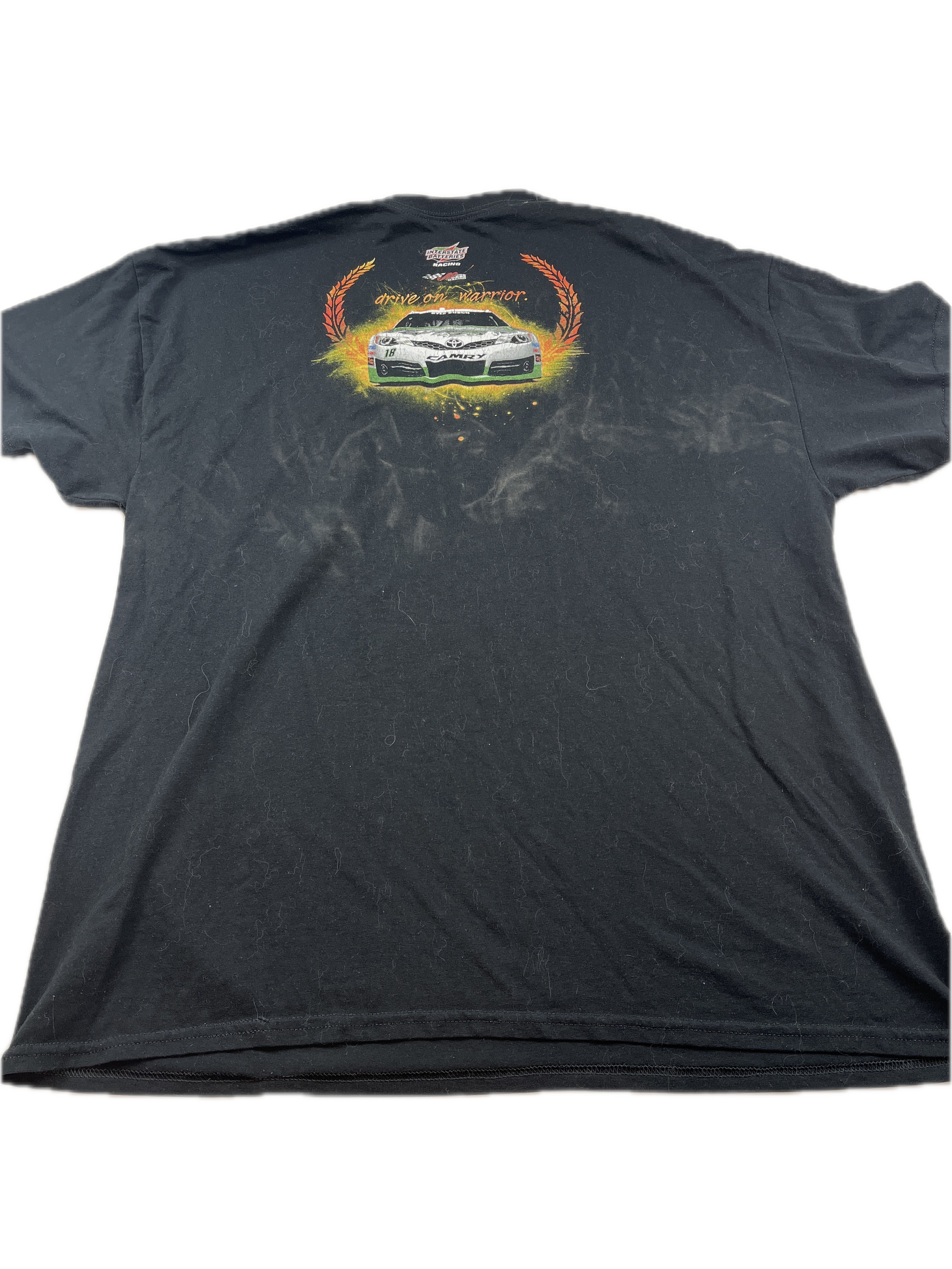 2014 Kyle Busch Fearless Nascar T-Shirt (USED) — background removed [otalio-background-e9fb419d-4ff3-4679-a231-3529239049a2]