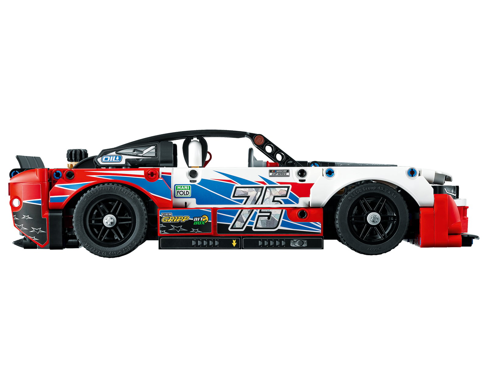 LEGO NASCAR® Next Gen Chevrolet Camaro ZL1 — Official LEGO gallery 3 of 4 — LEGO set 42153