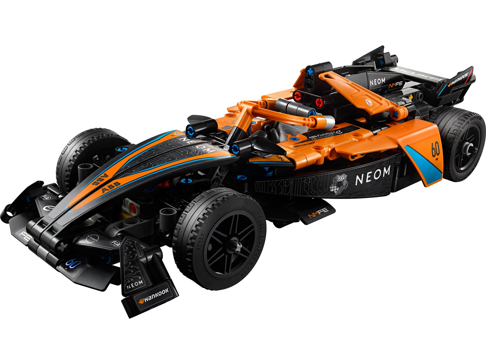 LEGO NEOM McLaren Formula E Race Car — Official LEGO gallery 1 of 4 — LEGO set 42169