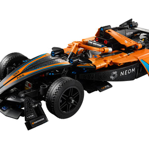LEGO NEOM McLaren Formula E Race Car — Official LEGO gallery 1 of 4 — LEGO set 42169
