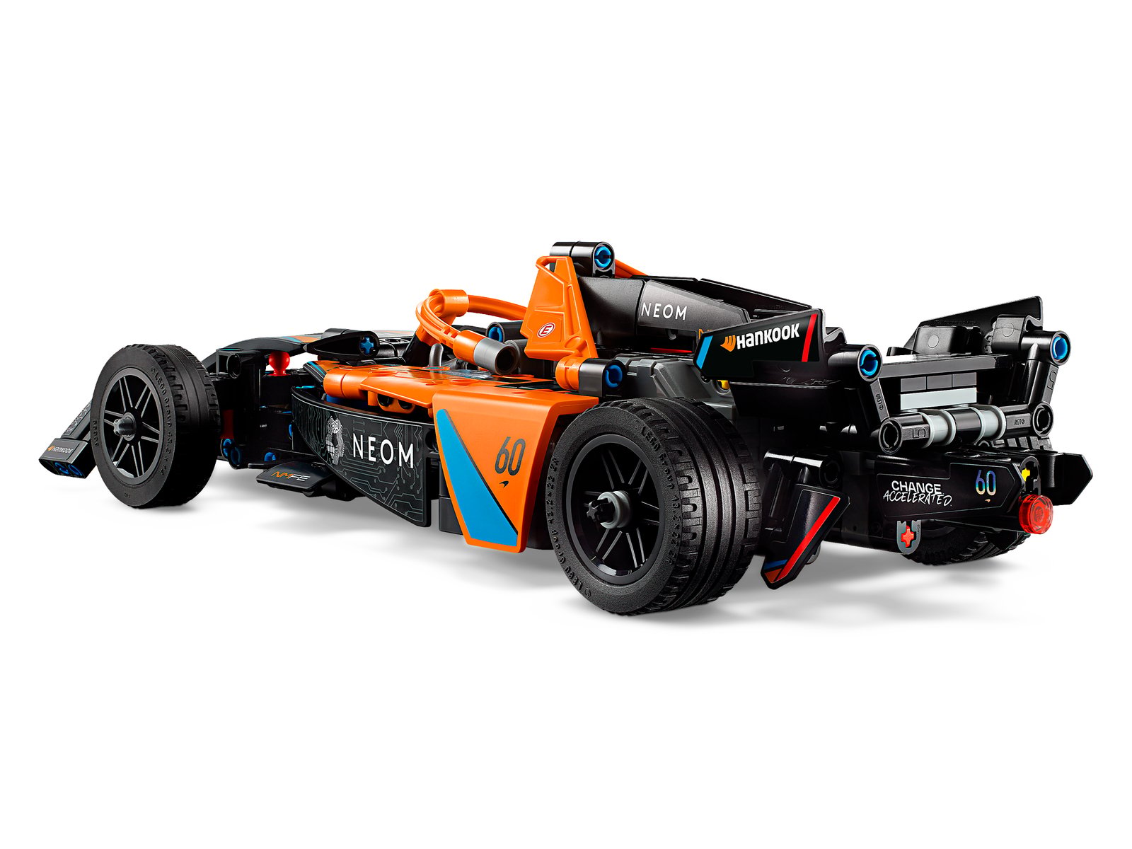LEGO NEOM McLaren Formula E Race Car — Official LEGO gallery 4 of 4 — LEGO set 42169