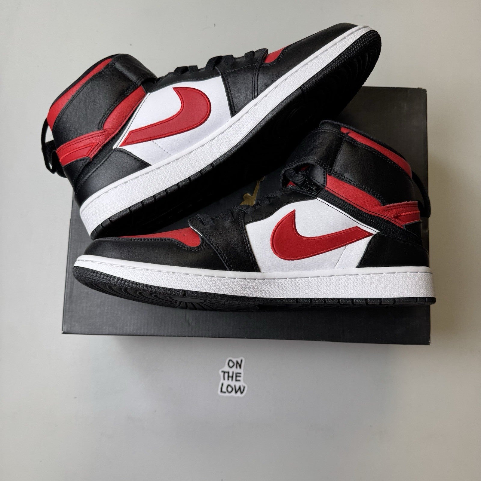 Jordan 1 High FlyEase Bred Toe |CQ3835-061 | Size 13 Mens | NEW | SHIPS FAST!