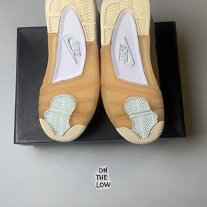 Air Jordan 4 Retro Off-White Sail (Women's) | CV9388-100 | Size 7.5W / 6M