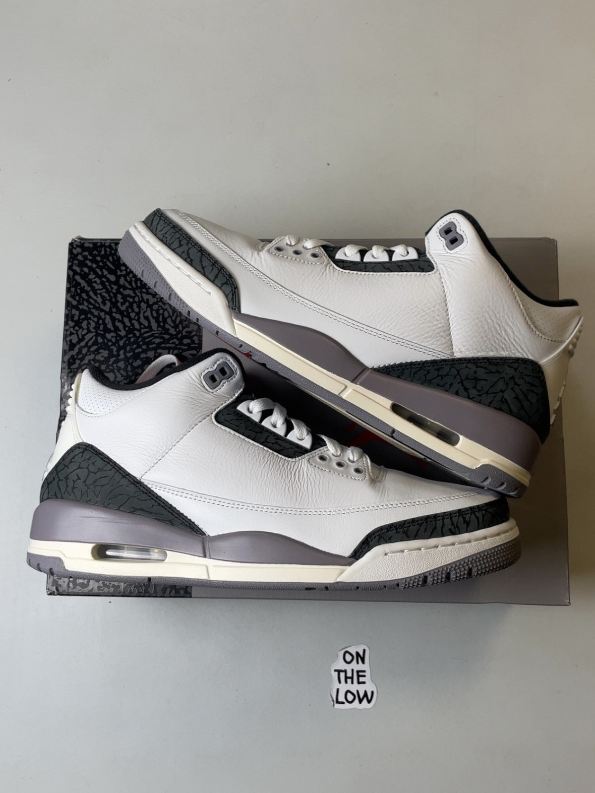 Air Jordan 3 Retro Cement Grey | CT8532-106 | Size 11 Men's US