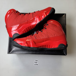 Jordan 9 Retro Chile Red Patent Leather | New W/ Defects |  CT8019-600 | Size 13
