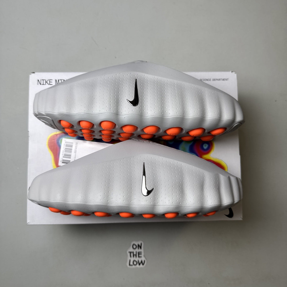 Nike Mind 001 Men's Light Smoke Grey/Chrome | HQ4307-003 | size 8-12 Mens