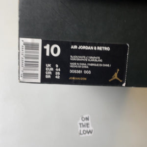 Air Jordan 8 Retro Chrome (2015) | 305381-003 | Size 10 Men's US