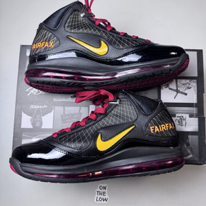 Nike Lebron 7 VII Fairfax High School Away CU5646-001 | Size 10.5 Mens