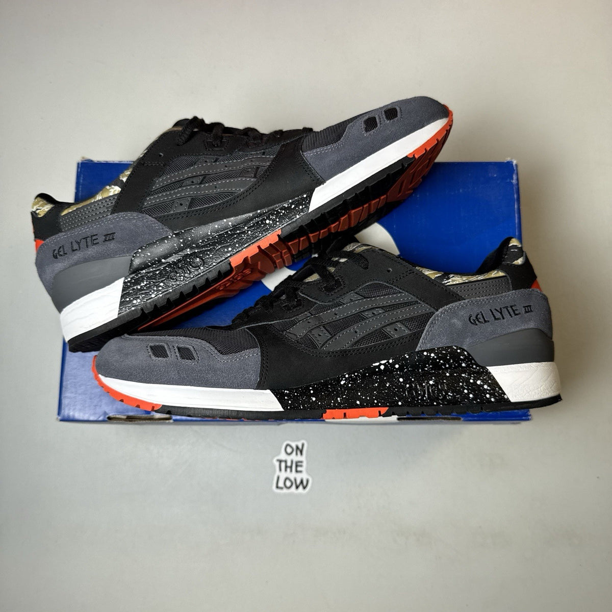 Asics Gel Lyte III Black | H7Y0L | Size 13 mens
