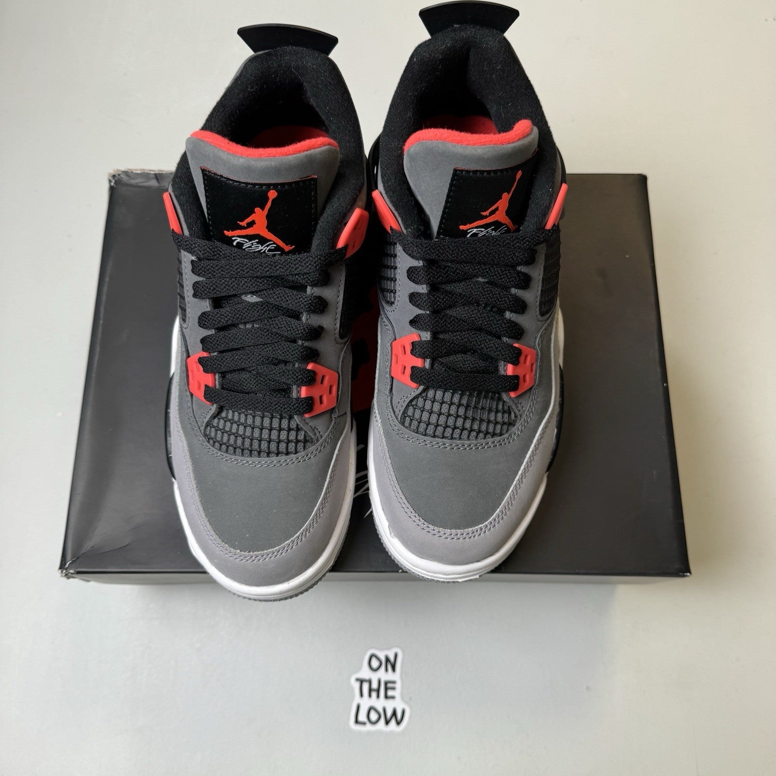 Air Jordan 4 Retro Infrared GS | 408452-061 |  Size 5.5Y/7W