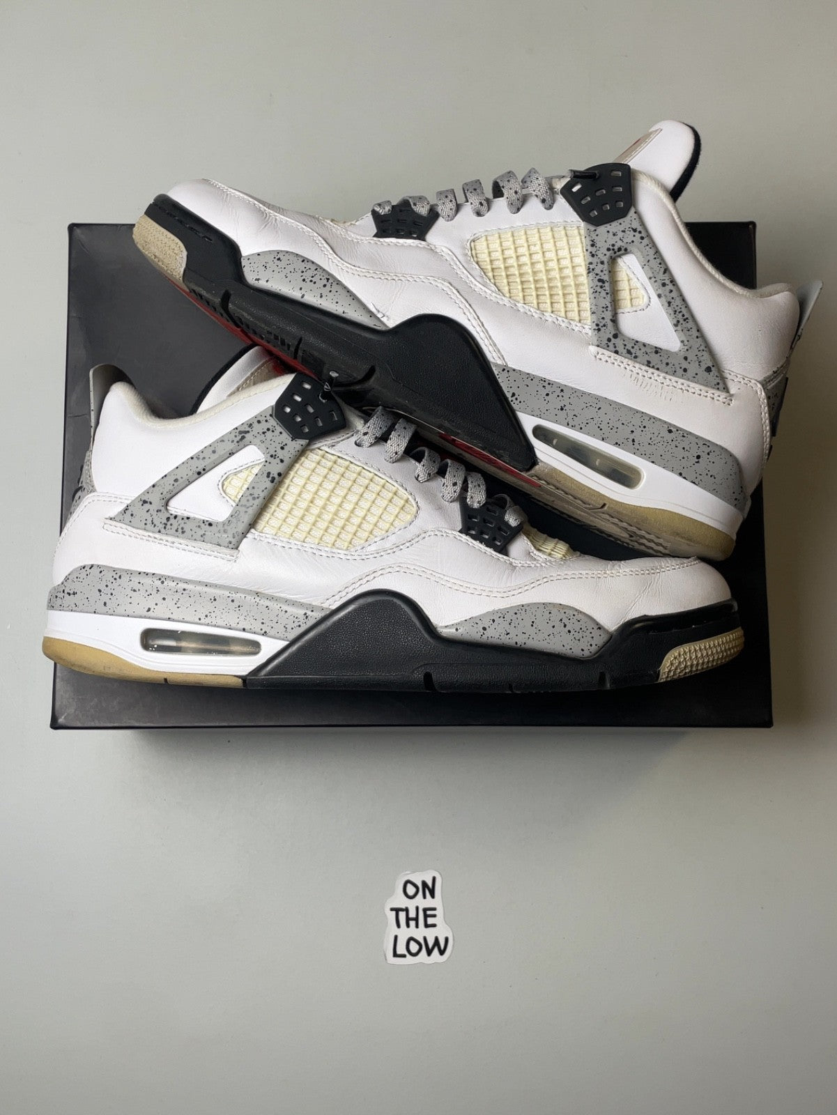 Air Jordan 4 Retro White Cement (2016) | 840606-192 | Size 10 Men's US