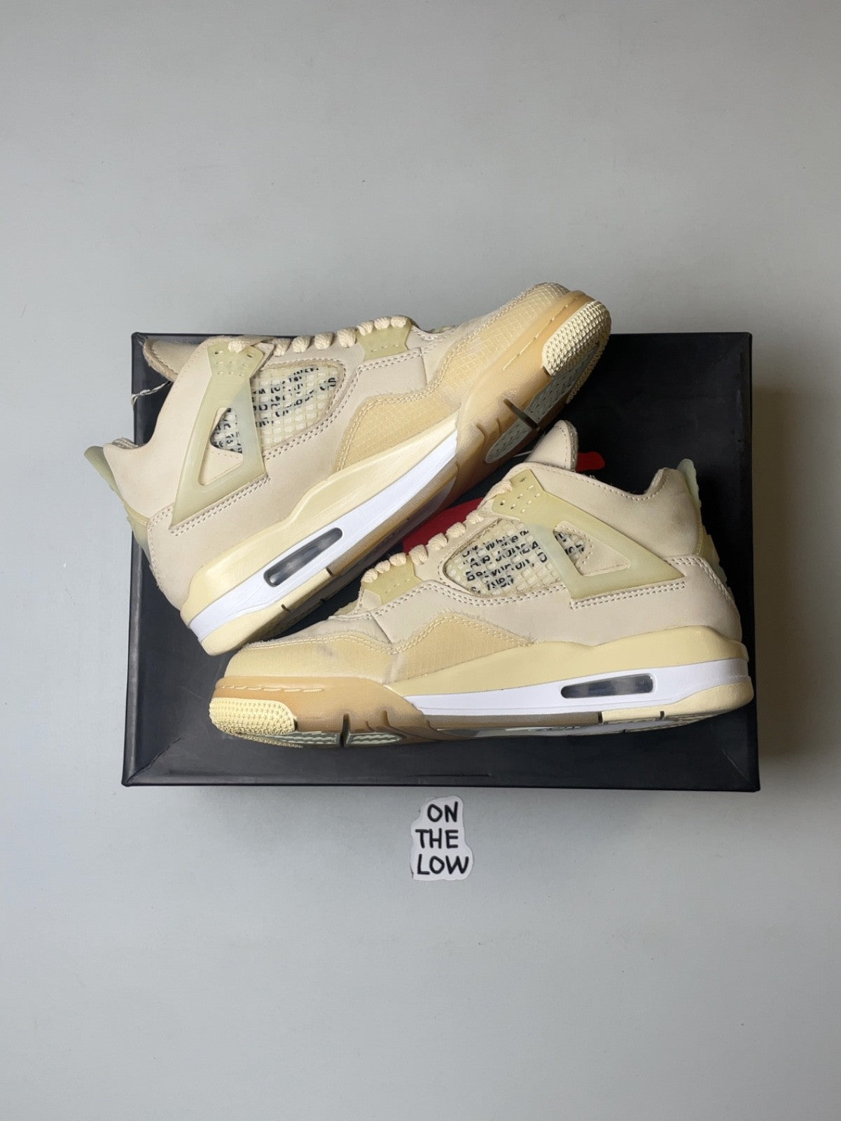 Air Jordan 4 Retro Off-White Sail (Women's) | CV9388-100 | Size 5.5W / 4M