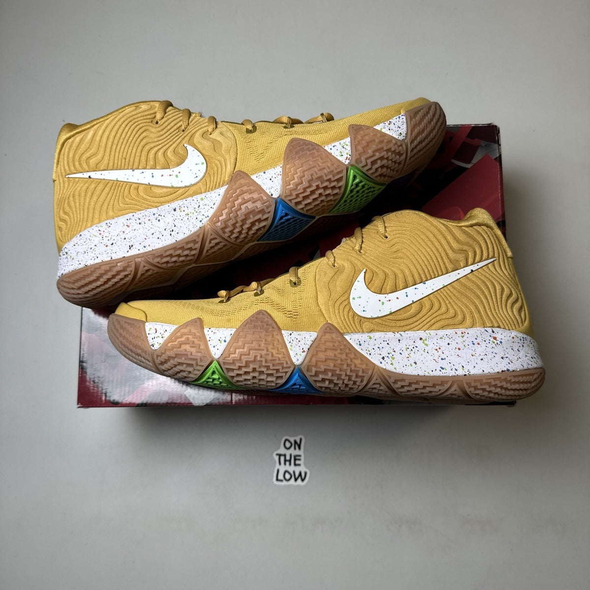 Nike Kyrie 4 Cinnamon Toast Crunch | BV0426-900 | NEW | Size 12 mens