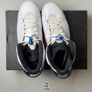 Jordan 6 Retro Sport Blue (2014) | 384664-107 | Size 12 Men's US