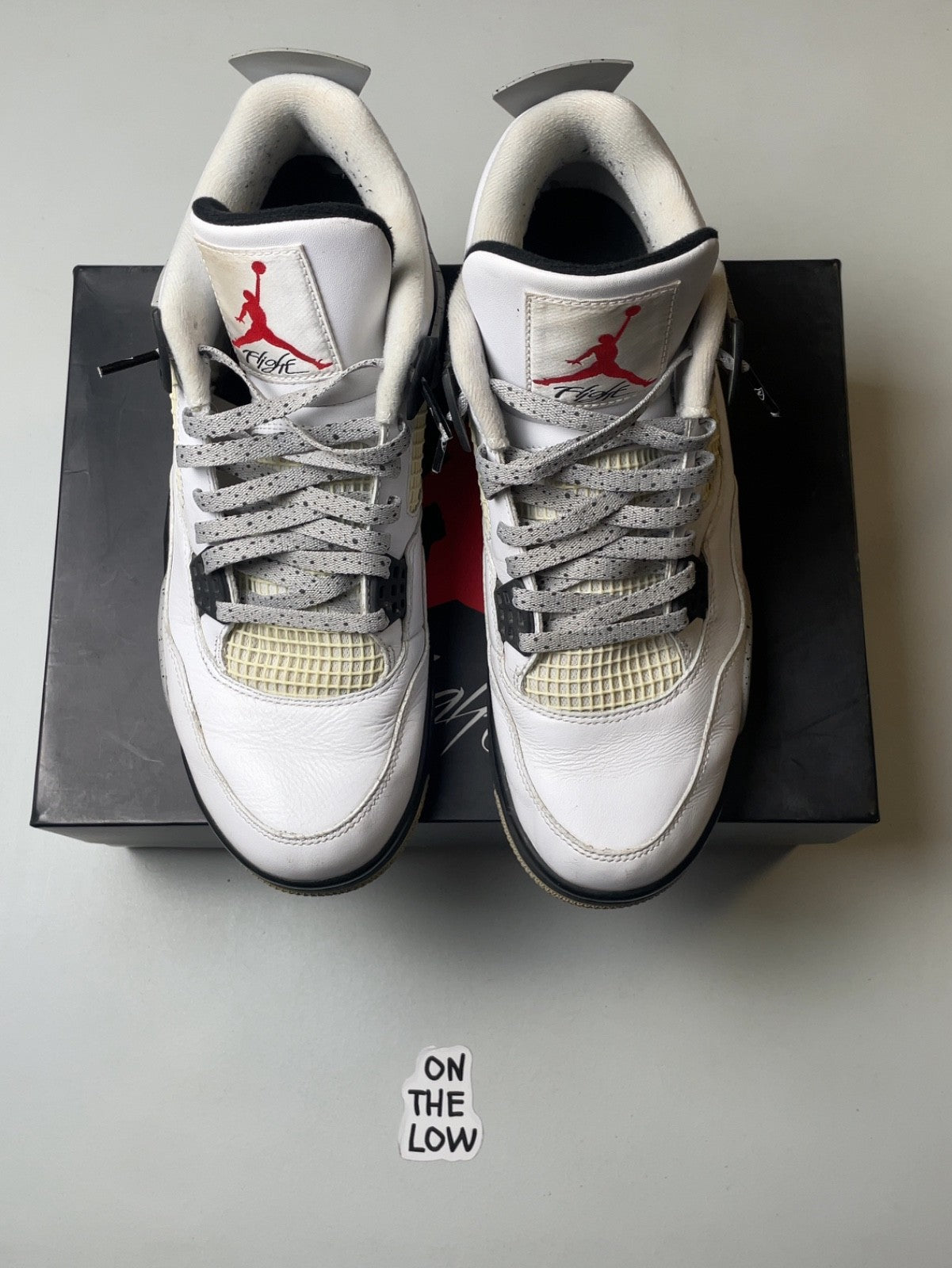 Air Jordan 4 Retro White Cement (2016) | 840606-192 | Size 10 Men's US