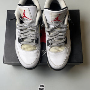 Air Jordan 4 Retro White Cement (2016) | 840606-192 | Size 10 Men's US