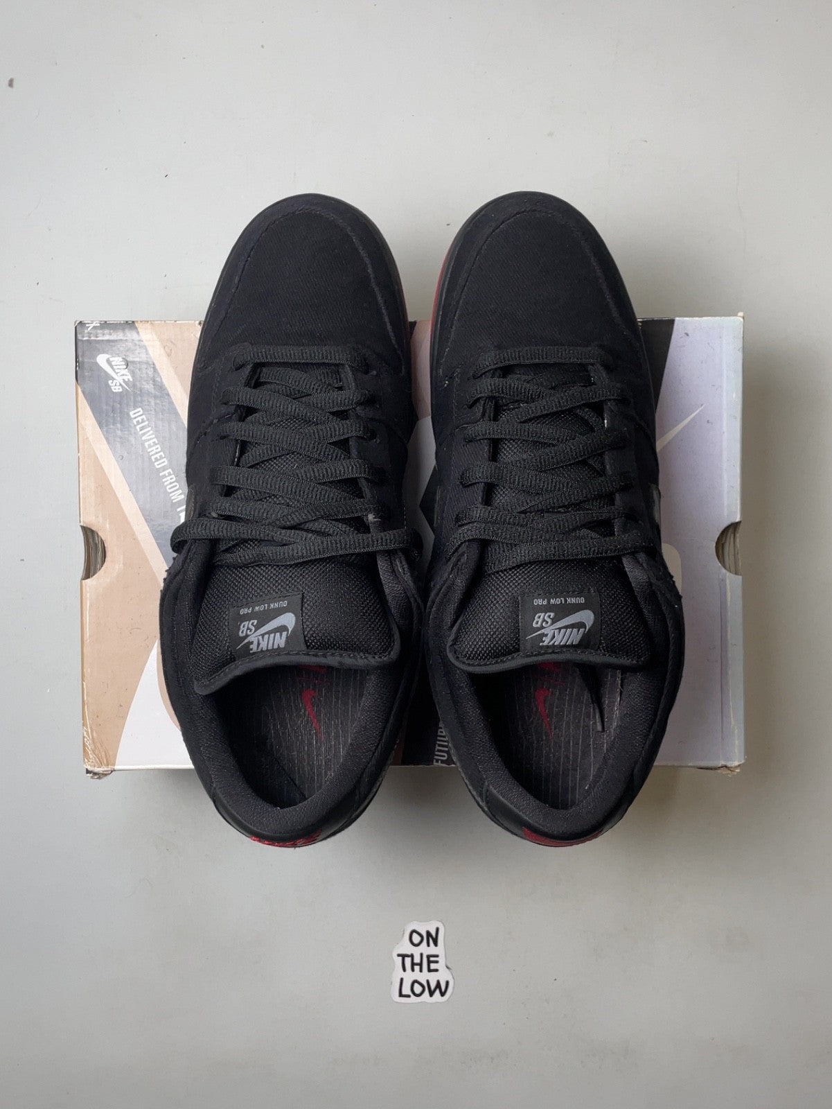 Nike SB Dunk Low Levis Black Denim | 573901-001 | Size 12 Men's US