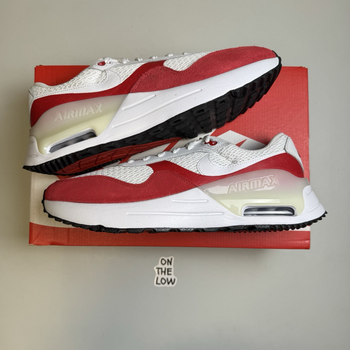 Nike Air Max SYSTM White University Red | DM9537-104 | NEW | Size 10.5 Mens