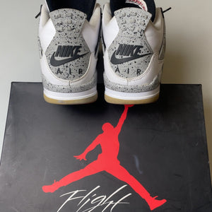 Air Jordan 4 Retro White Cement (2016) | 840606-192 | Size 10 Men's US