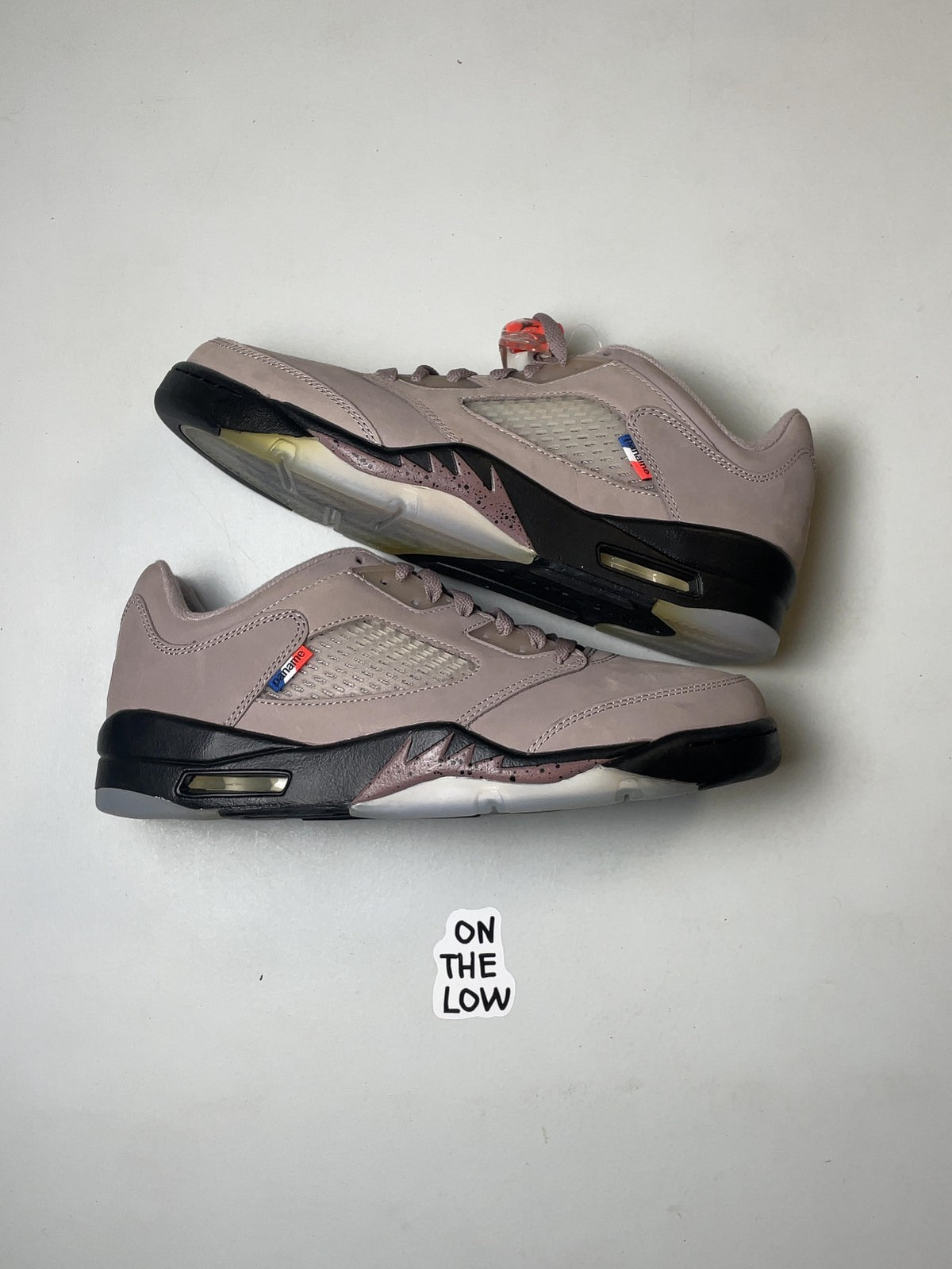 Jordan x PSG 5 Retro Low 'Paname' Brown DX6325-204 | B-GRADE | Size 9.5 Mens