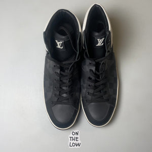 Louis Vuitton Heroes High Sneaker Gray Damier | MS0132 | Size 11 Men LV / 12 US