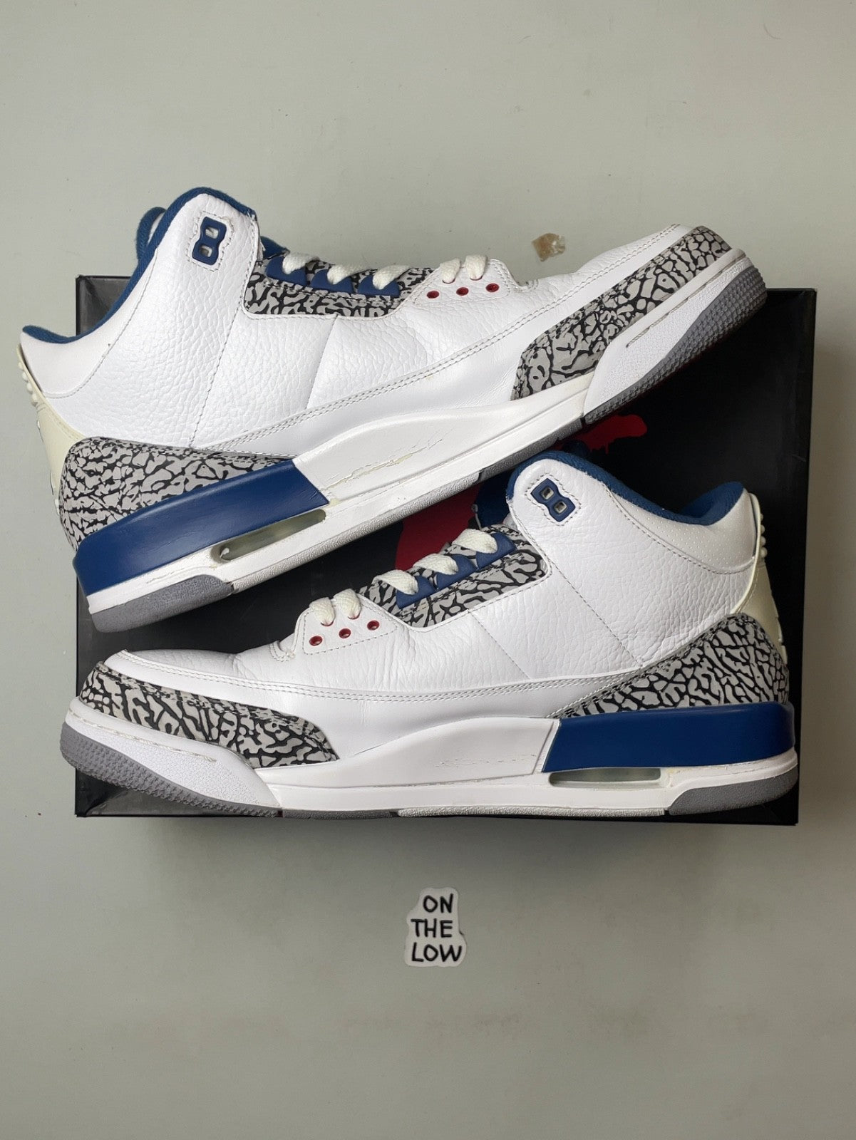 Jordan 3 Retro True Blue (2011) | 136064-104 | Size 14 Men's US
