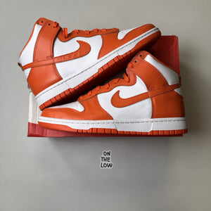 Nike Dunk High Syracuse Orange White | DD1399-101 | NEW |  Size 9.5 Mens