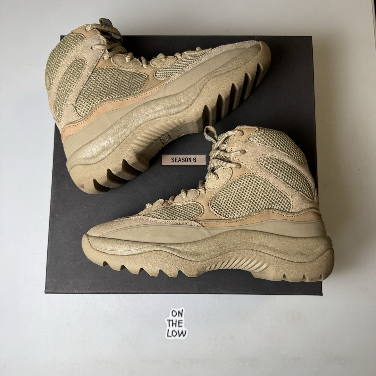 Adidas Yeezy Desert Boot Season 6  Taupe |YZ6MF6003.214 | Size 41 EU / 8.5Mens