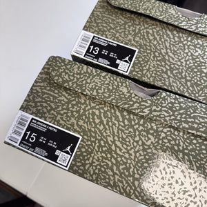 Nike Air Jordan 3 Retro Family Affair Olive Green | DN3707-202 | size 13 mens