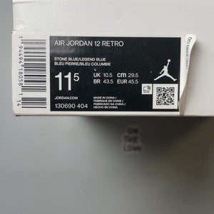 Jordan 12 Retro Indigo | 130690-404 | Size 11.5 Men's US