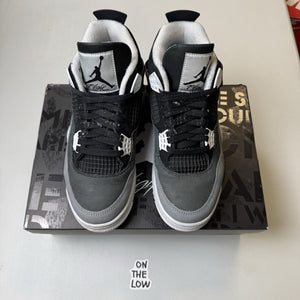 Air Jordan 4 Retro “Fear” 2024 Black Anthracite | FQ8138-002 | Size 8 Mens US