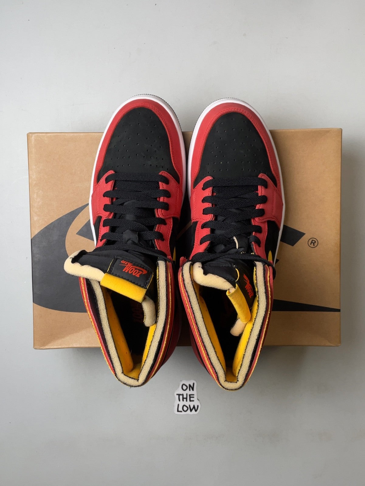 Jordan 1 High Zoom Air CMFT Black Chile Red | CT0978-006 | Size 10 Men's US