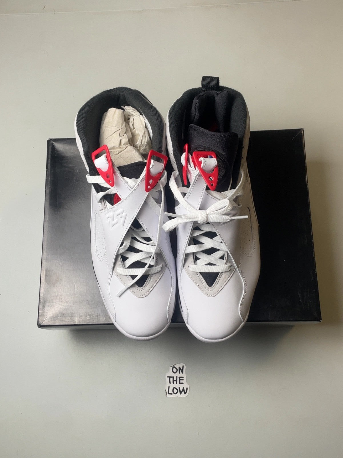 Air Jordan 8 Retro White True Red (2025) | 305381-100 | Size 12 Men's US