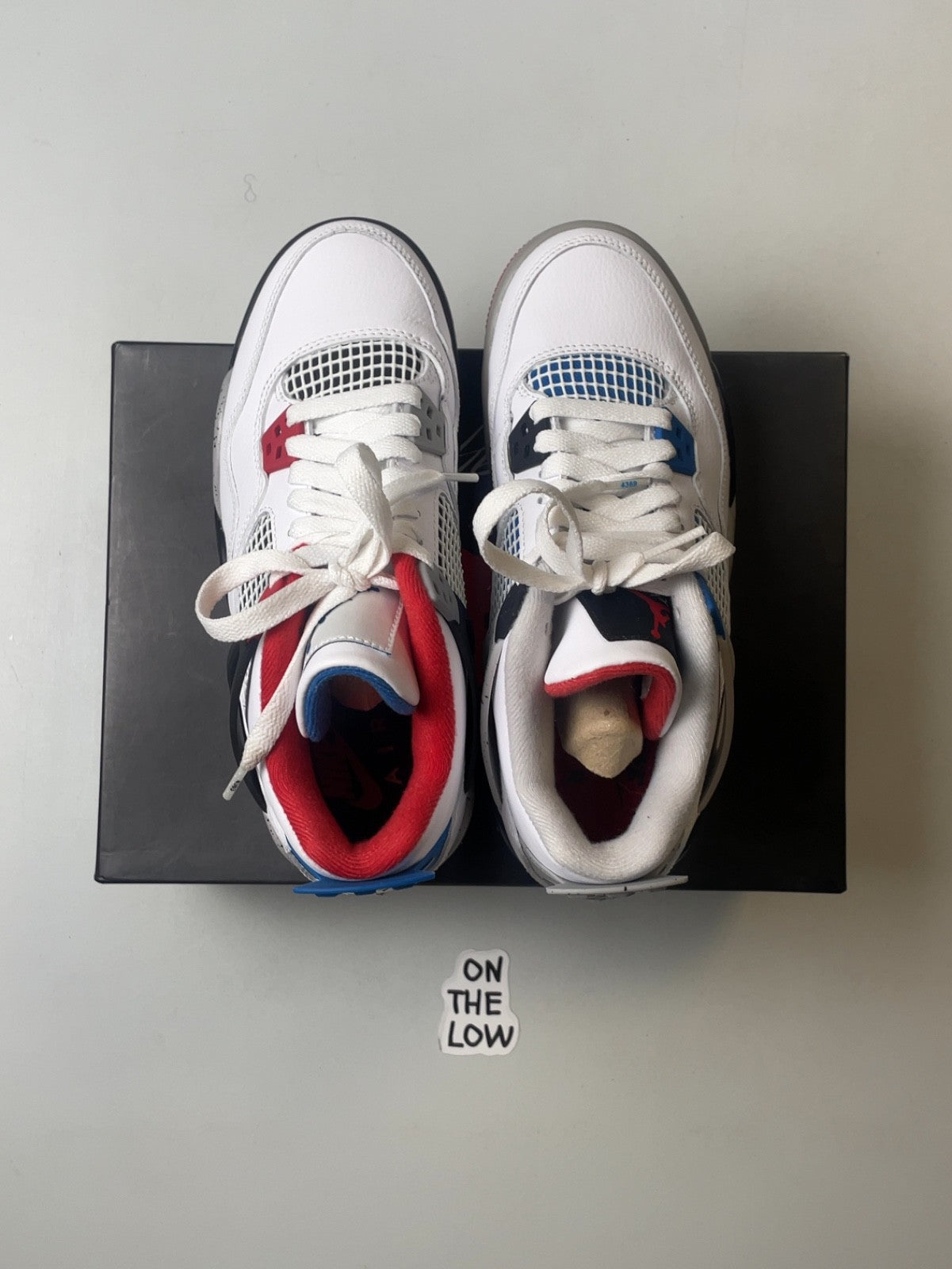 Air Jordan 4 Retro What The (GS) | 408452-146 | Size 5Y / 6.5W