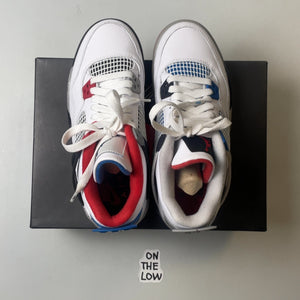 Air Jordan 4 Retro What The (GS) | 408452-146 | Size 5Y / 6.5W