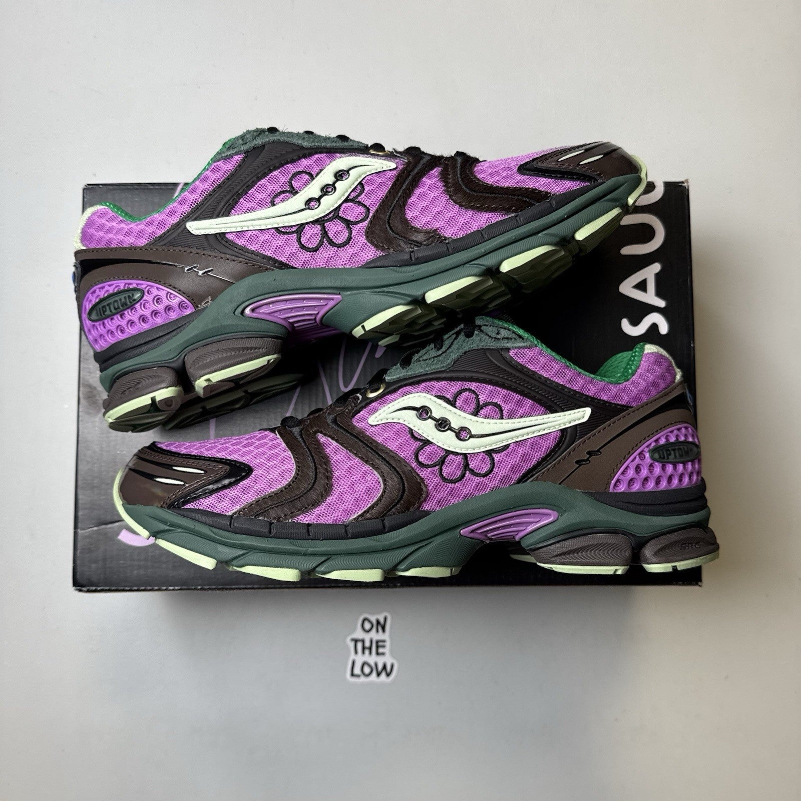 Saucony ProGrid Triumph 4 Jae Tips Flowers Uptown Perilla | S70966-3 | Size 10