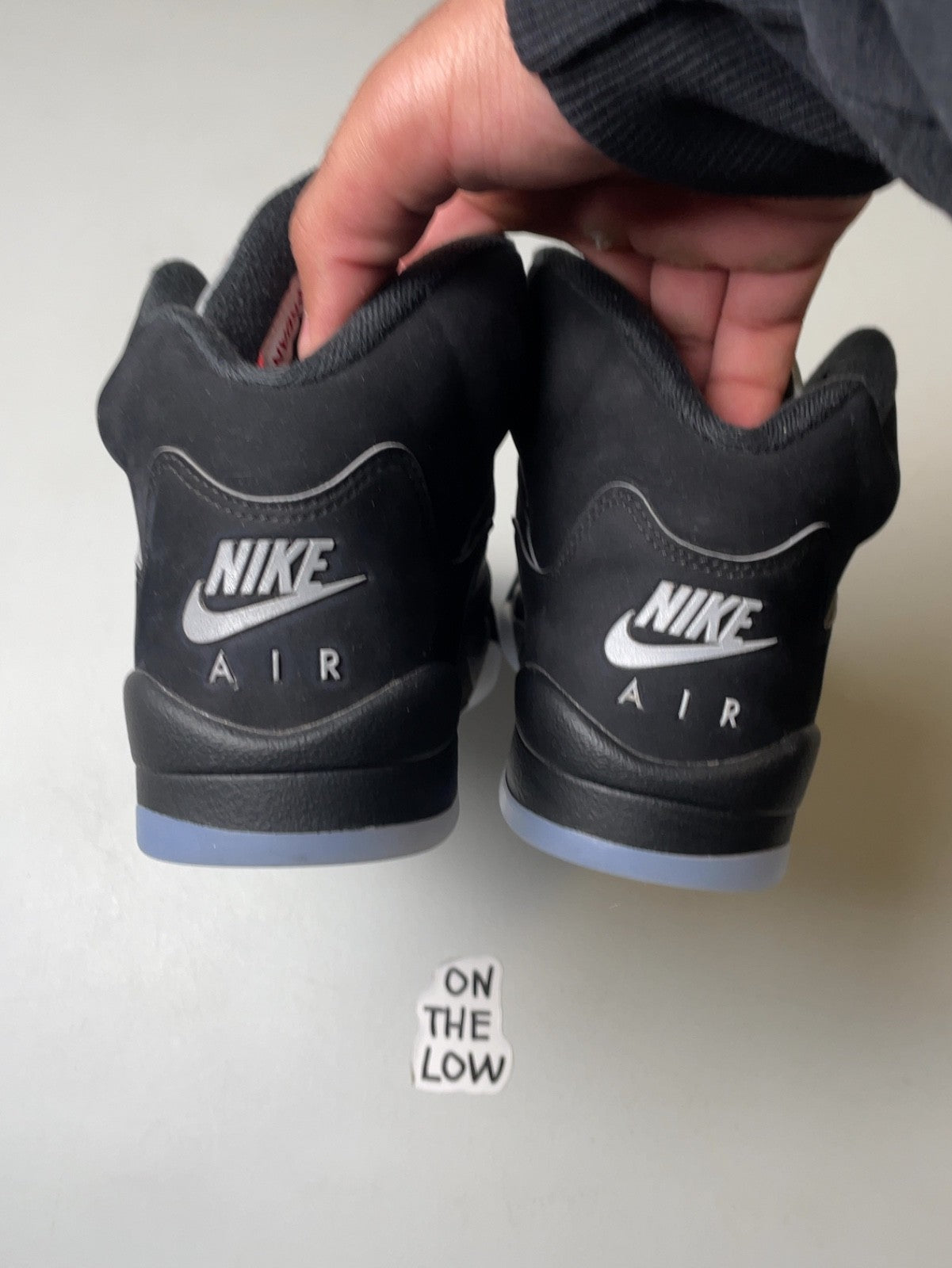 Jordan 5 Retro OG Black Metallic Reimagined (GS) | HF3976-001 | Size 7Y / 8.5W