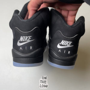 Jordan 5 Retro OG Black Metallic Reimagined (GS) | HF3976-001 | Size 7Y / 8.5W