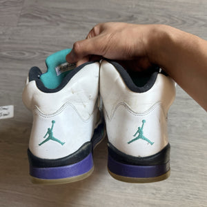 Jordan 5 Retro Grape 2013 White Purple Black Leather |136027-108 | Size 10.5 Men