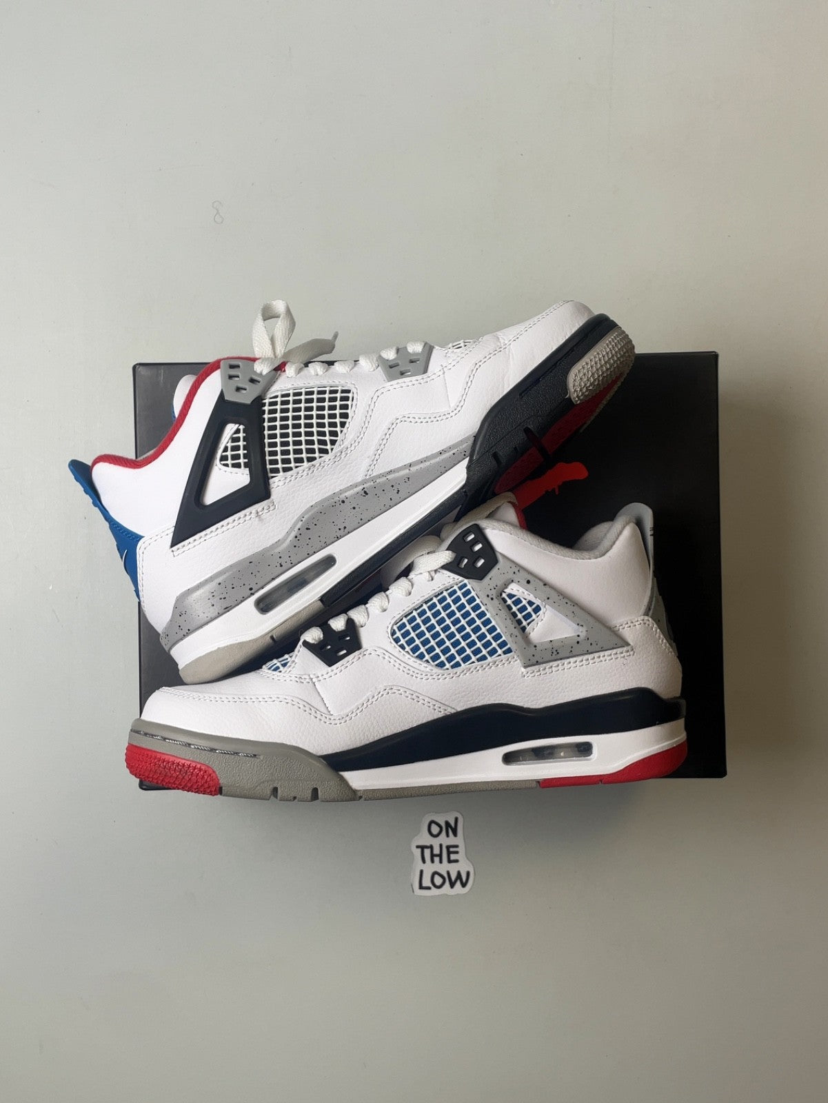Air Jordan 4 Retro What The (GS) | 408452-146 | Size 5Y / 6.5W