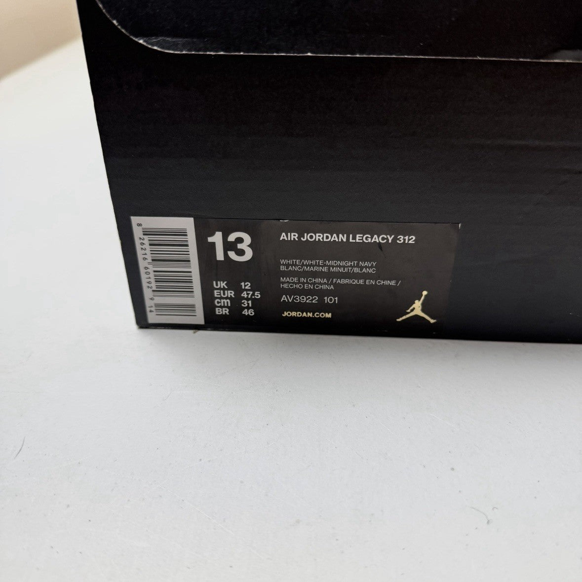 Jordan Legacy 312 Olympic | AV3922-101 | NEW | Size 13 mens