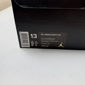 Jordan Legacy 312 Olympic | AV3922-101 | NEW | Size 13 mens