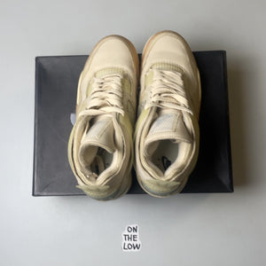 Air Jordan 4 Retro Off-White Sail (Women's) | CV9388-100 | Size 7.5W / 6M