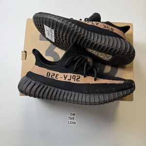 Adidas Yeezy Boost 350 V2 Core Black Copper | BY1605 | Size 9
