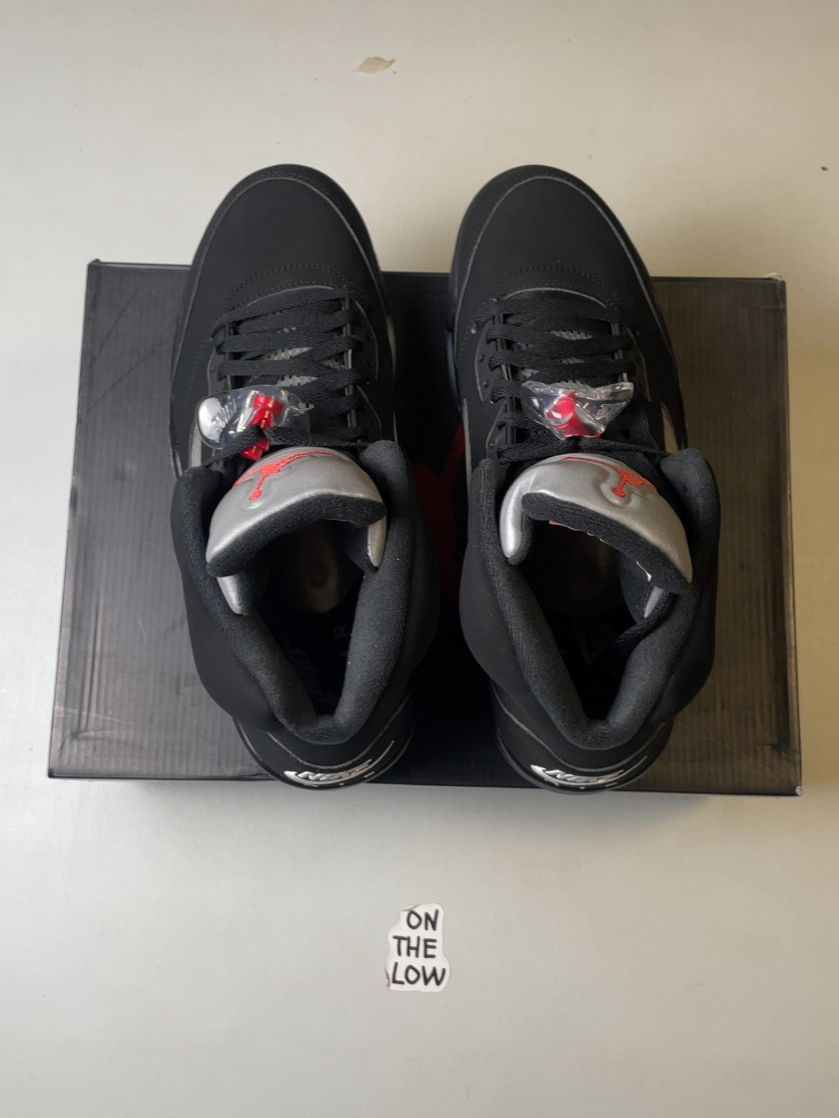 Air Jordan 5 Retro Black Metallic (2016) | 845035-003 | Size 12 Men's US