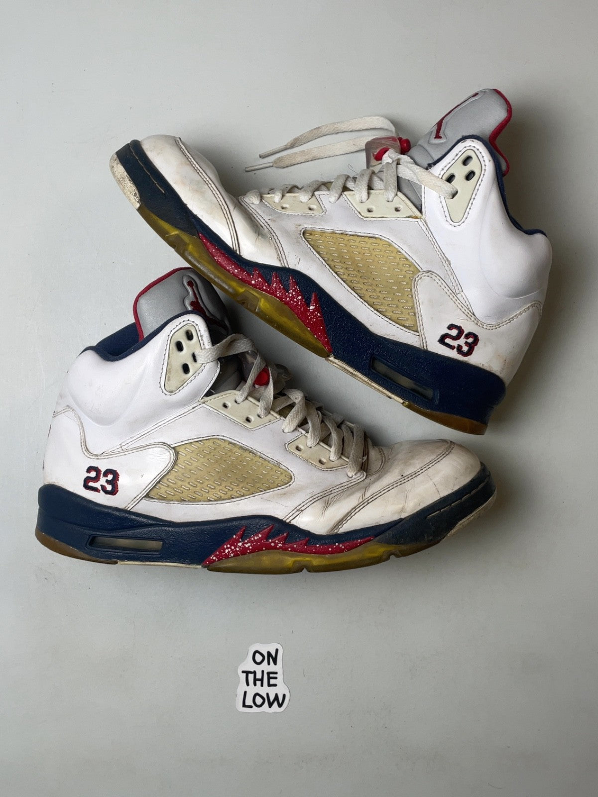 Jordan 5 Retro Independence Day White Varsity | 136027-103 | Size 10 Men's US