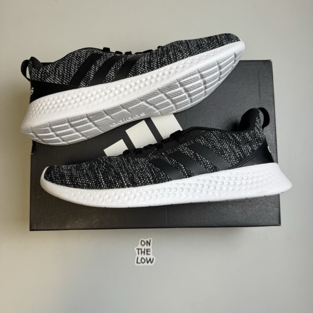 Adidas Puremotion Running Shoes Black Gray White | NEW | FX8921 | Size 11 mens